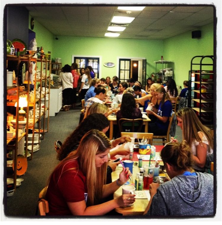 PaintedPlateWC's tweet photo. Looking for something fun to do around the Holidays ? Give us a call to set your party up now right here at The Painted Plate! https://t.co/fWMRRabi2g