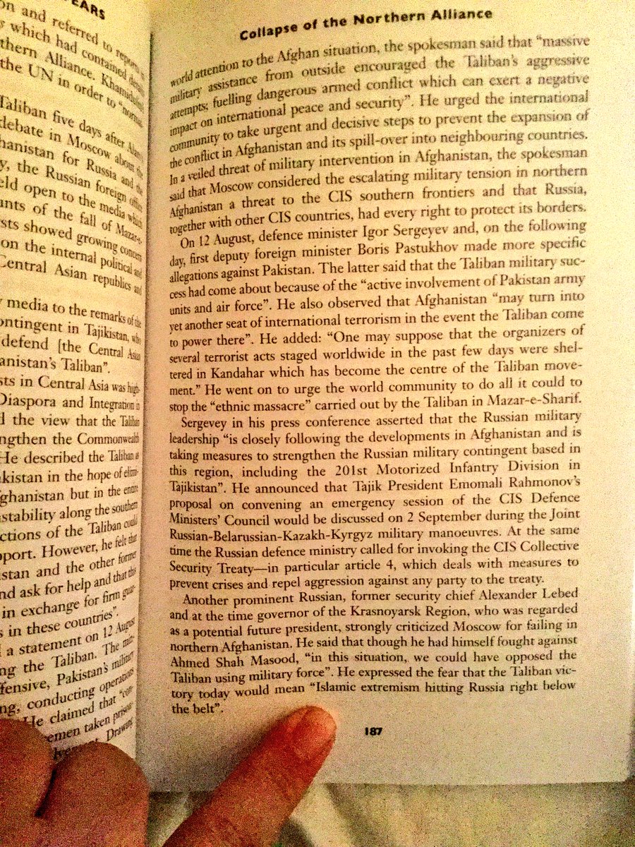 Russia's Konstantin Zatulin was not complimentary. Described the Taliban as "The Jinn let out of the bottle by US &amp; Pakistan.."