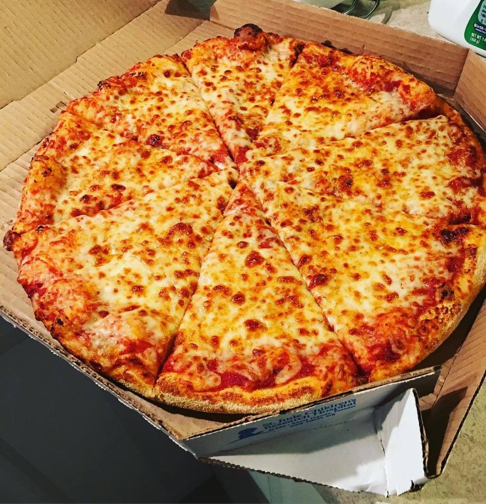 DominosNChicago's tweet photo. Cheese pizza is life! Order now! #NorthChicago https://t.co/sgAxTJdKjQ https://t.co/z8DP9UBVnO