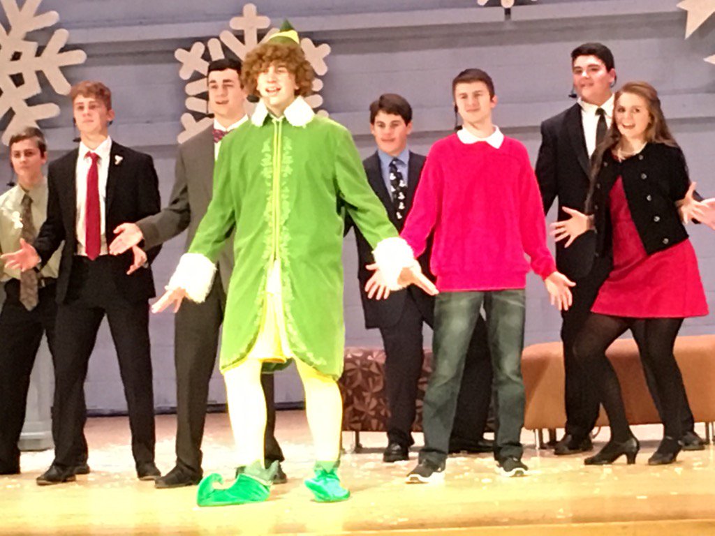 MutimerB's tweet photo. Its the story of Buddy the Elf! Northwestern Lehigh High School. Dec 1,2,3 at 7 pm!
#findyourinnerelf https://t.co/M9nLdT09X5