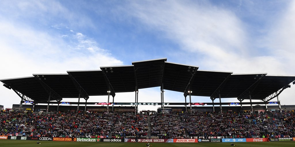 ColoradoRapids's tweet photo. Only a few more months until this place is rocking again.

#KeepFighting https://t.co/gRItfOXLbG