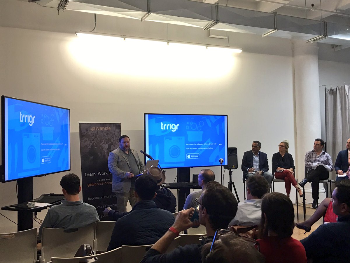 IUAANYC's tweet photo. Excited to hear how @trrigr is revolutionizing the laundry pick up &amp; delivery business #TPNYC16 https://t.co/N8LXl1BqC5