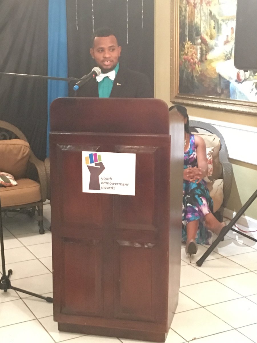 JAYECAN_'s tweet photo. A heartfelt welcome was presented by our Chairman, Abrahim Simmonds. #YEA2016 https://t.co/ZPJl8Xihre