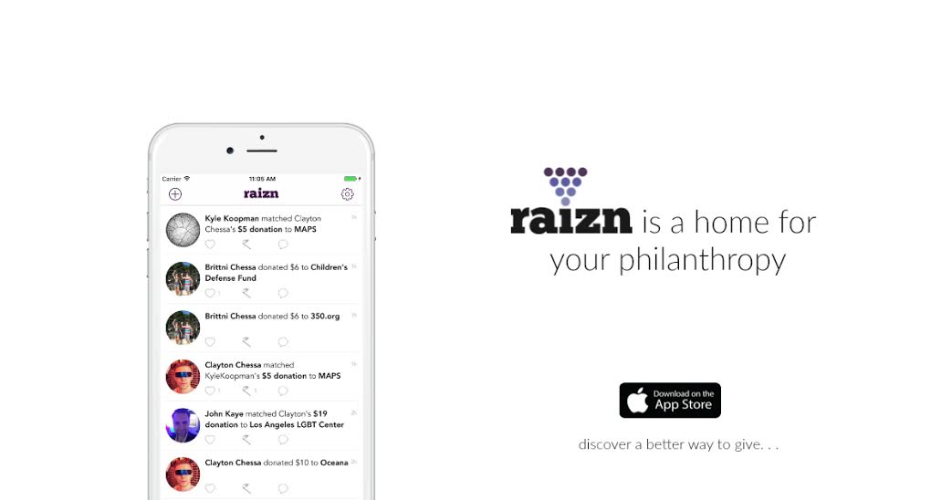 globalgreen's tweet image. We’re on @RaiznApp! A social network for philanthropy. Create your profile and challenge a friend! #raizn bit.ly/2eGitll