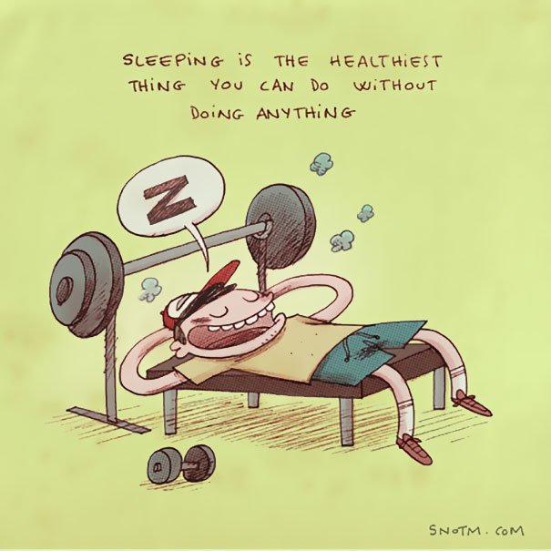 SleepFactory_'s tweet photo. Do nothing, and benefit from it - one reason why we love sleep so much! #sleep #sleephumour #workout #excercise #recovery #mentalhealth https://t.co/kqlLv5mOH3