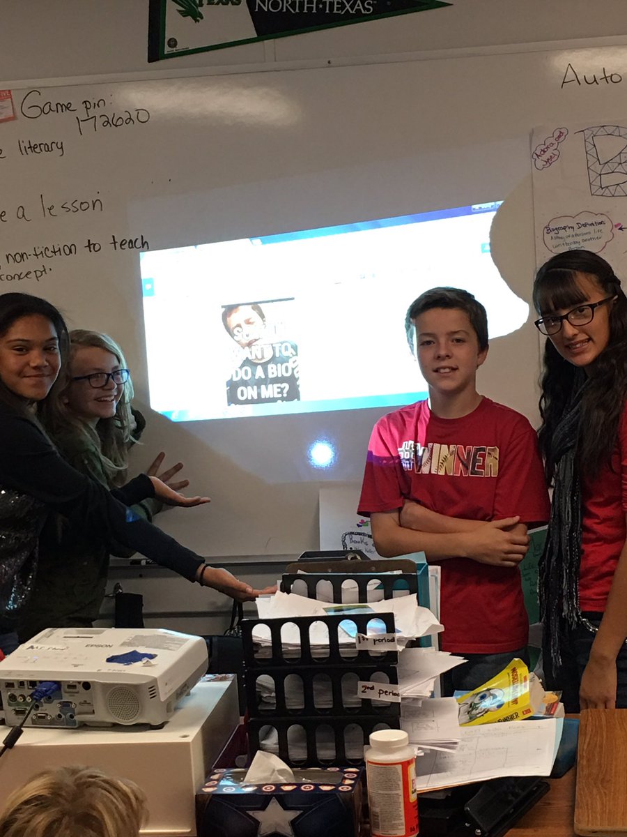 innovators_s's tweet photo. #curtis12days @Curtis_Roos S led/taught/ memes @kahoot @literary nf biographies https://t.co/9F638K64j8
