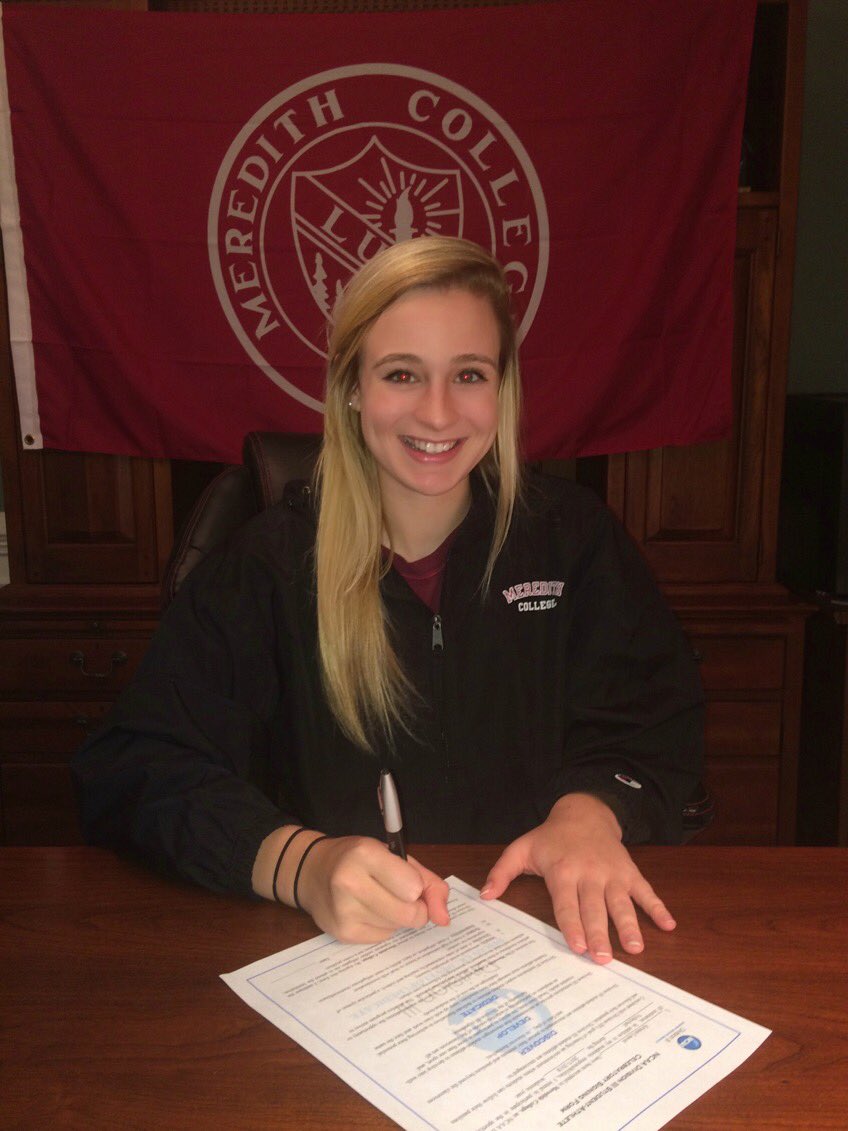 KLeavel's tweet photo. Proud to announce my commitment to play volleyball at Meredith College. Go Avenging Angels! 👼🏐 https://t.co/TuHevTg48A