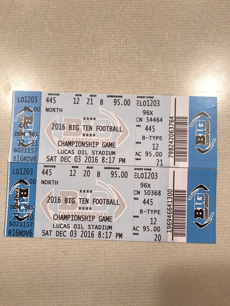 MGrohal's tweet photo. Can't wait to be in Lucas Oil Stadium on Saturday to see the B1G Championship #LetsGoState #WEARE https://t.co/oujE26cPVC