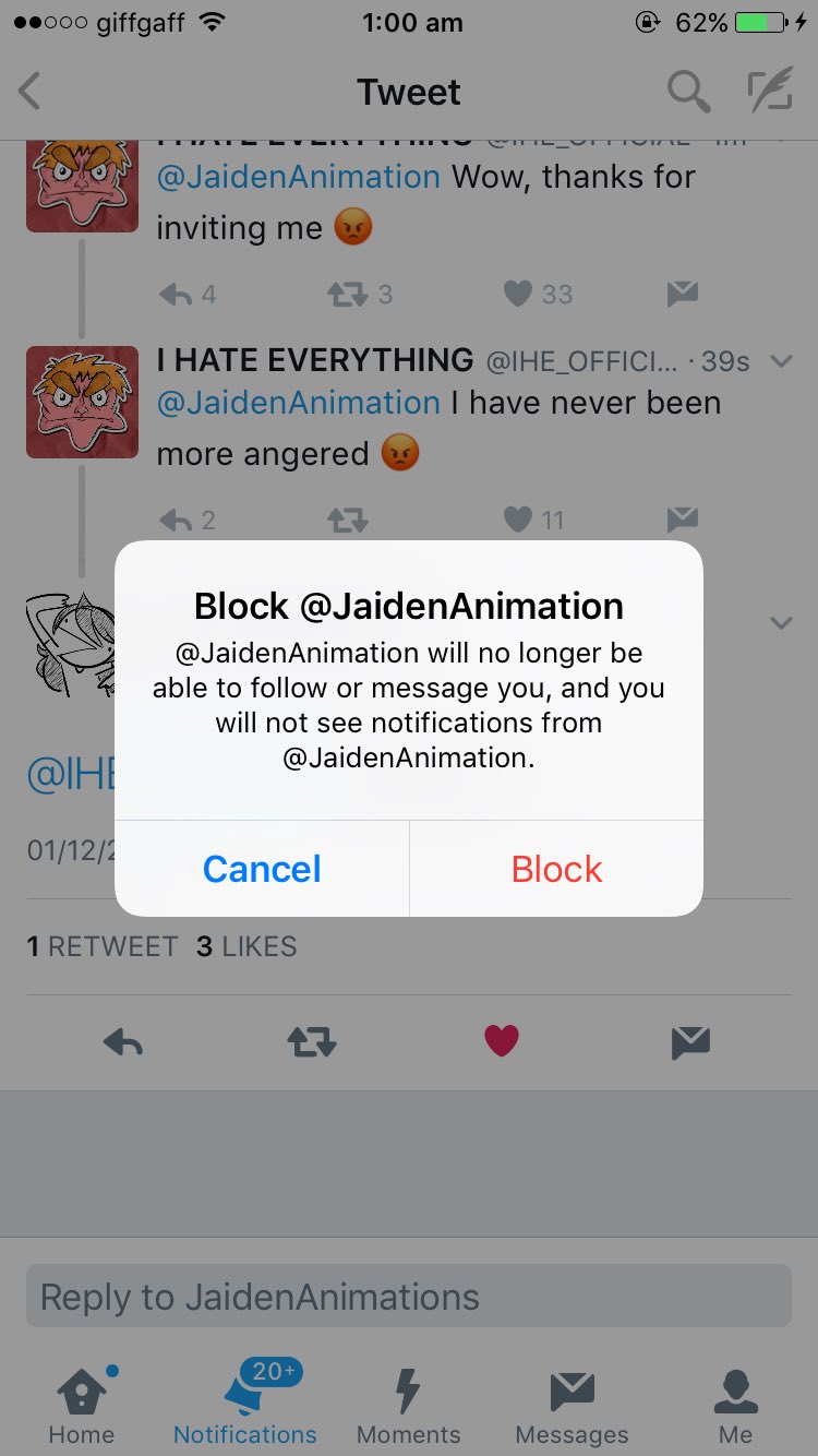 I Hate Everything on X: @JaidenAnimation You want to test me  JaidenAnimation? If that even is your real name   / X