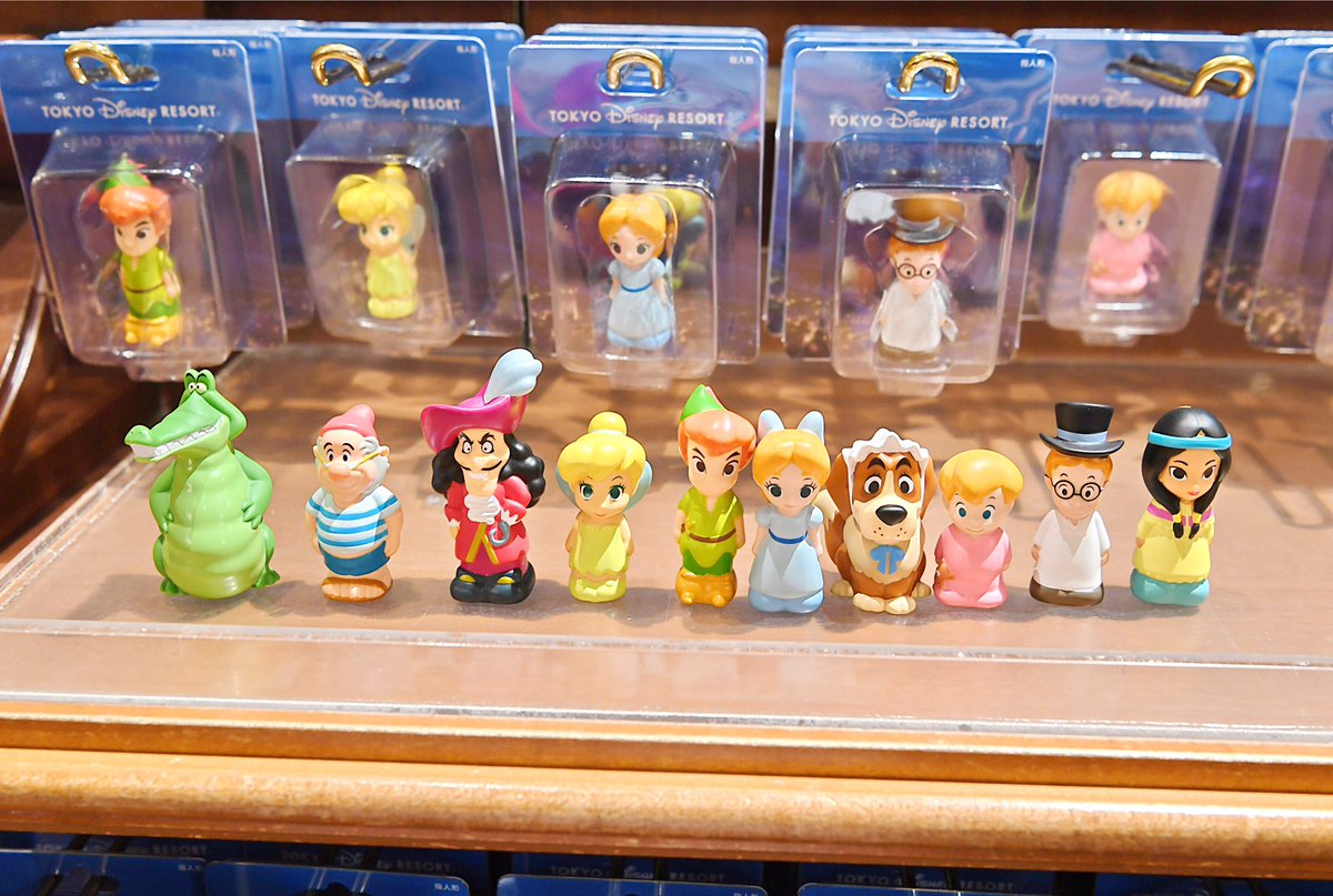 Mezzomikiのディズニーブログ ピーターパンたちの指人形本日新発売 全10種類 各価格500円です T Co Vbol7x5jre