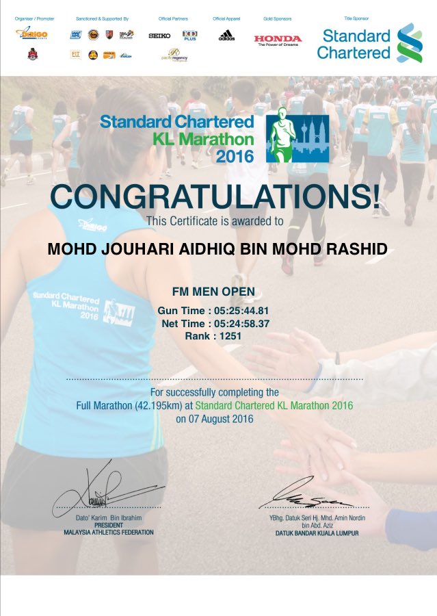 joezaluchi's tweet photo. After #scklm2016 the other day, I promised myself that I will cut at least 30 minute for every new upcoming event. #selfpledge https://t.co/fUpwIViOd4