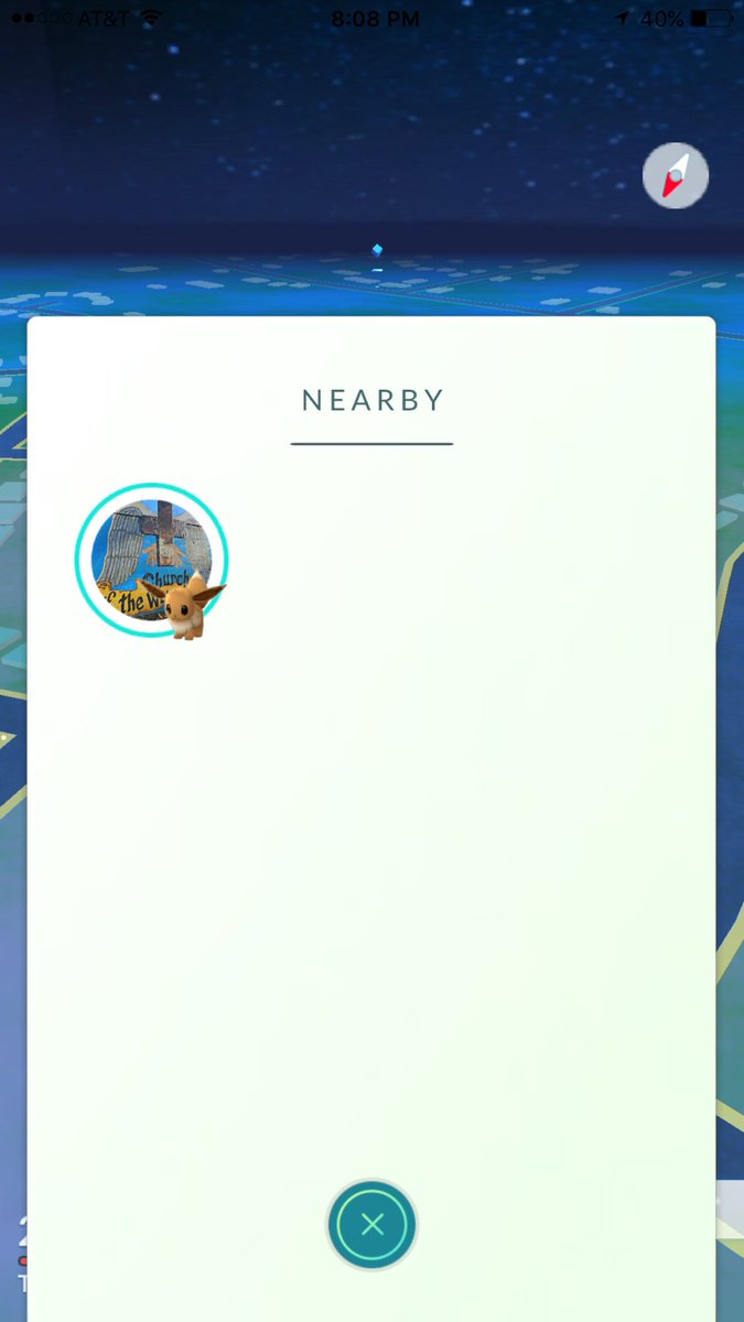 NotAvgAmerican's tweet photo. @PokemonGoApp have it now and now can't play the game because my pokestops are outside of the neighborhood. Useless game killing idea https://t.co/sNANzxhIxr