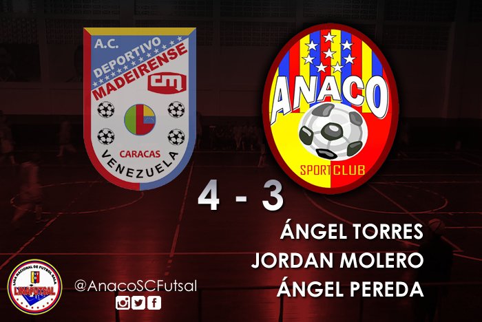 AnacoSCFutsal's tweet photo. Vamos por la remontada!!! Este sábado 3 de diciembre a las 6pm en Las Colinas. #VamosAnaco!!! https://t.co/Ii6V5TJamm