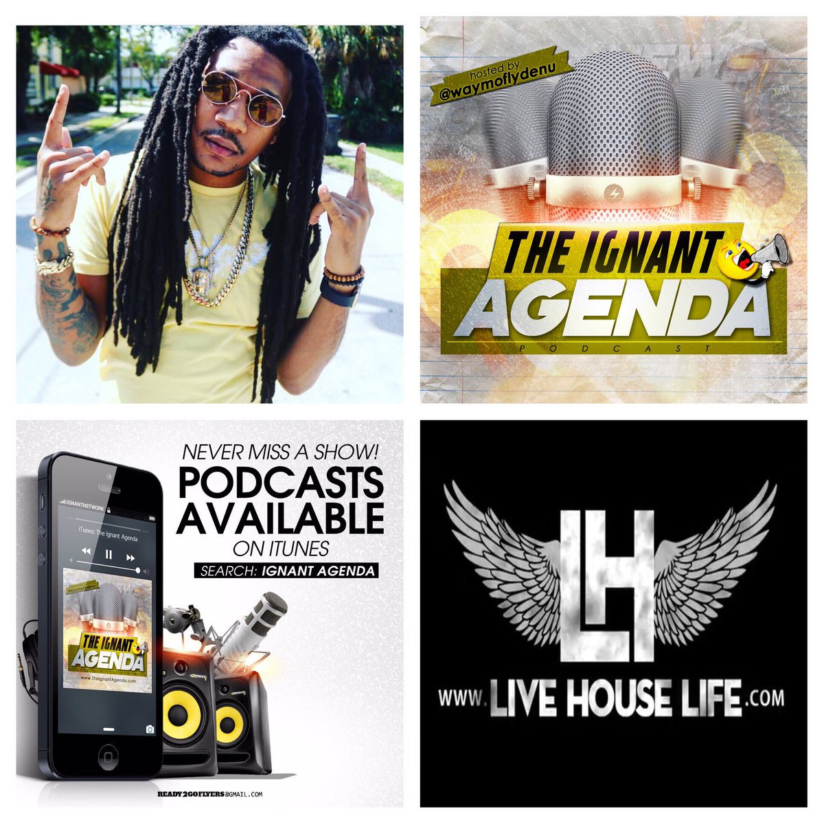 waymoflydenu's tweet photo. [New Interview] @TheIgnantAgenda x @IceBerg305 🤘🏾🔥 STREAM IT NOW HERE 🗣🎙https://t.co/hvIGReek7W | https://t.co/yChCil27ck