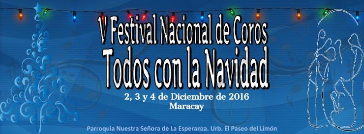 1/2 Navidad en Mcay:Coro de Cámara del Conservatorio de Argua.Sab 3/12,2pm,Iglesia Nstra Sra de la Esperanza, Paseo El Limón