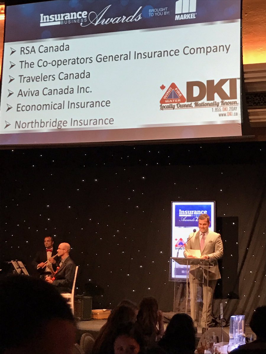 ChrisSch10's tweet image. Honoured to present the P&amp;amp;C insurer of the year award at the #ibawardsCA . Congrats to all the nominee's . Proud to work with you all!