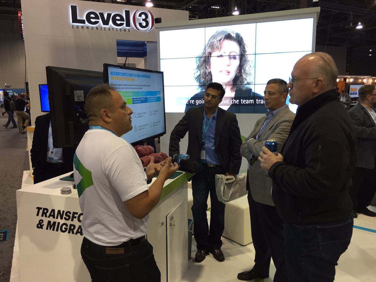 Accenture cloud optimized for AWS. Demos are running full steam. The power of <a href="/AccentureOps/">AccentureOps</a> and <a href="/AccentureCloud/">Accenturecloud</a> on display.