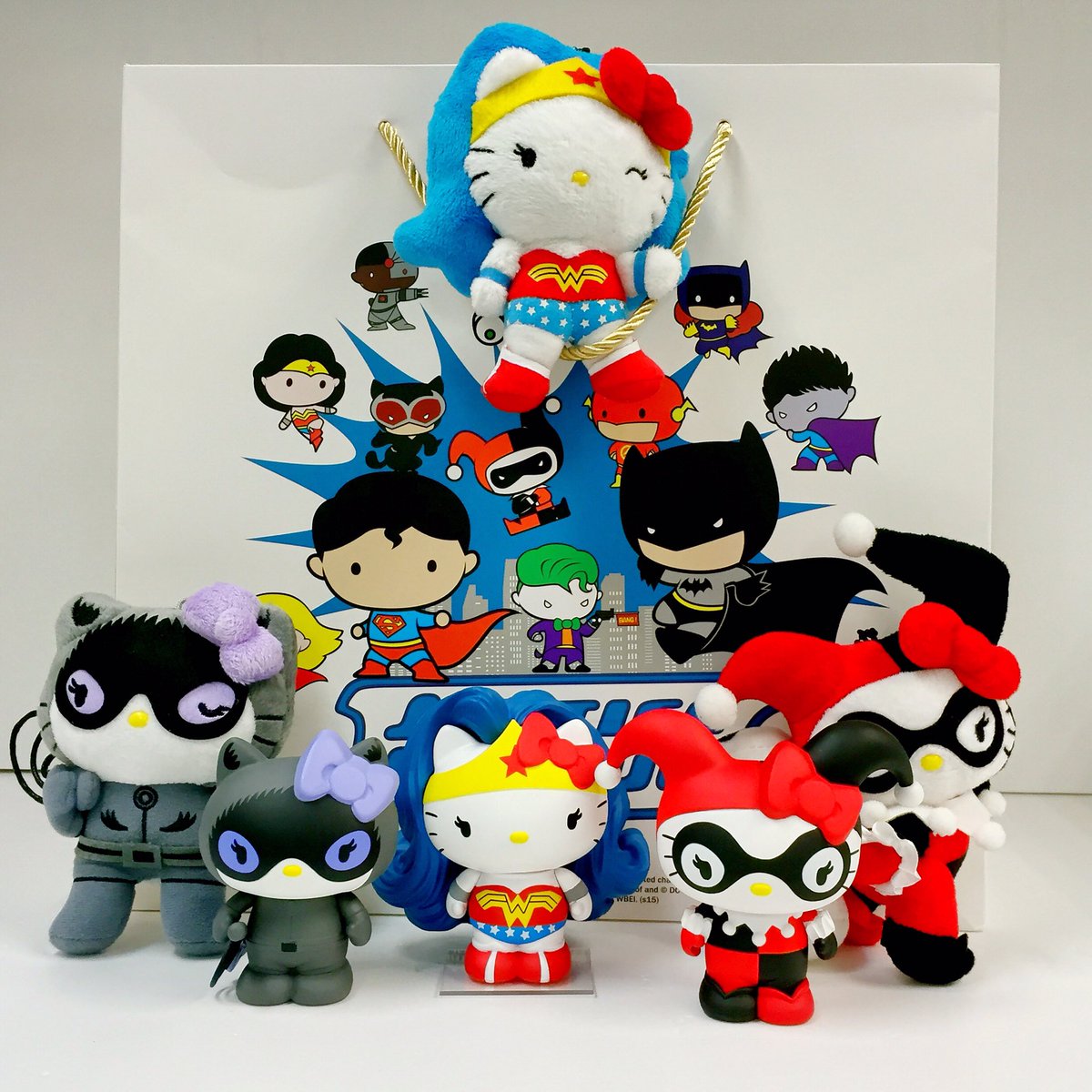 Dragon Models Hello Kitty X Dc Crossover Hellokitty Dccomics
