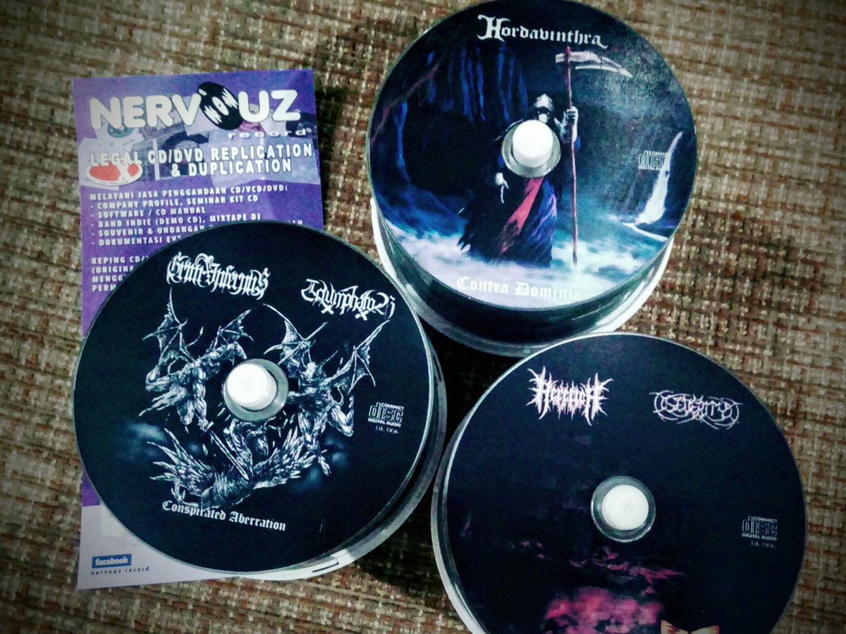 nervouz_records's tweet image. CD Album #undergroundmusic #cdduplication #directprintcd #nervouzrecords