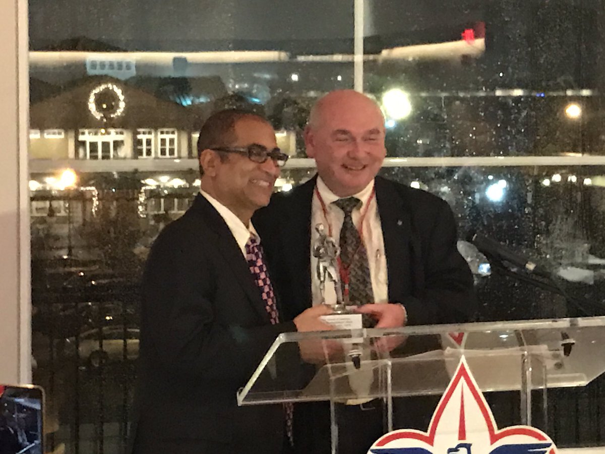 DirectorMarut's tweet photo. @CIOSHAFIQ accepting the distinguished citizen award from the Boy Scouts of America! @HackensackUMC @HMHNewJersey @CIOCHIME #ppcbsa https://t.co/eIoVv9i8eM