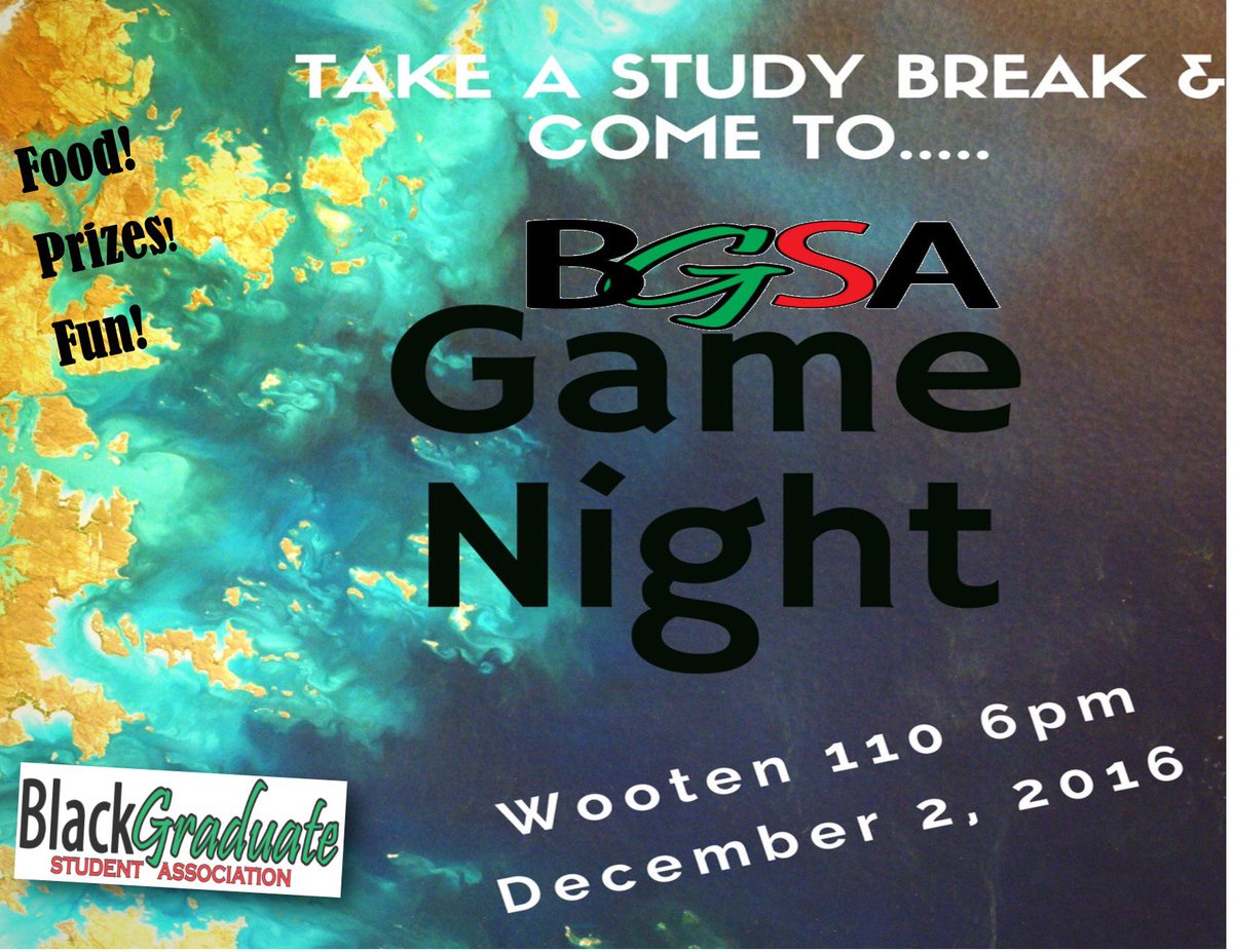 Game Night is Friday 6pm!!