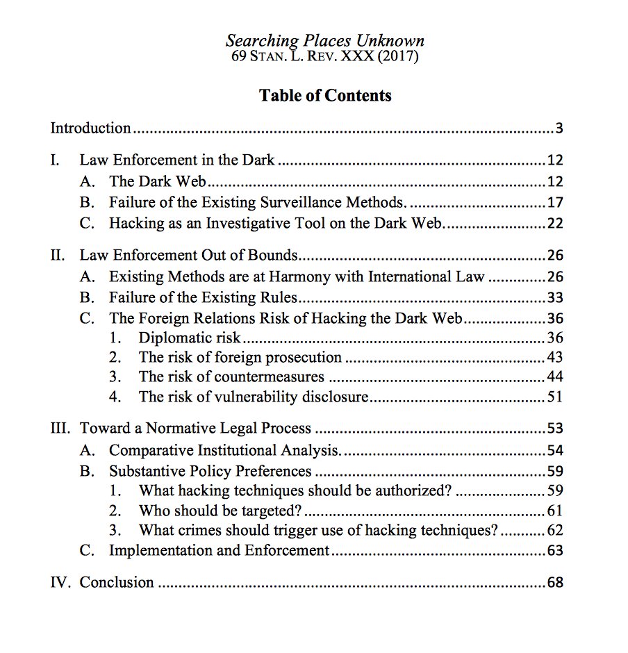 ghappour's tweet photo. Curious abt cross-border implications of govt. hacking under #Rule41? Rd my article, forthcoming in @StanLRev (2017) https://t.co/TV3rCbBK1P https://t.co/1nn0caE8kR
