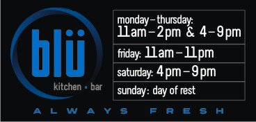 Blu Kitchen Bar Blukitchenbar Twitter