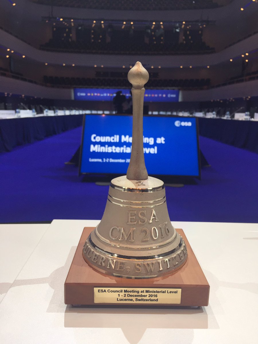 janwoerner's tweet image. Day 1 of ESA Ministerial Council in #Lucerne begins. #ESACM16 (T)