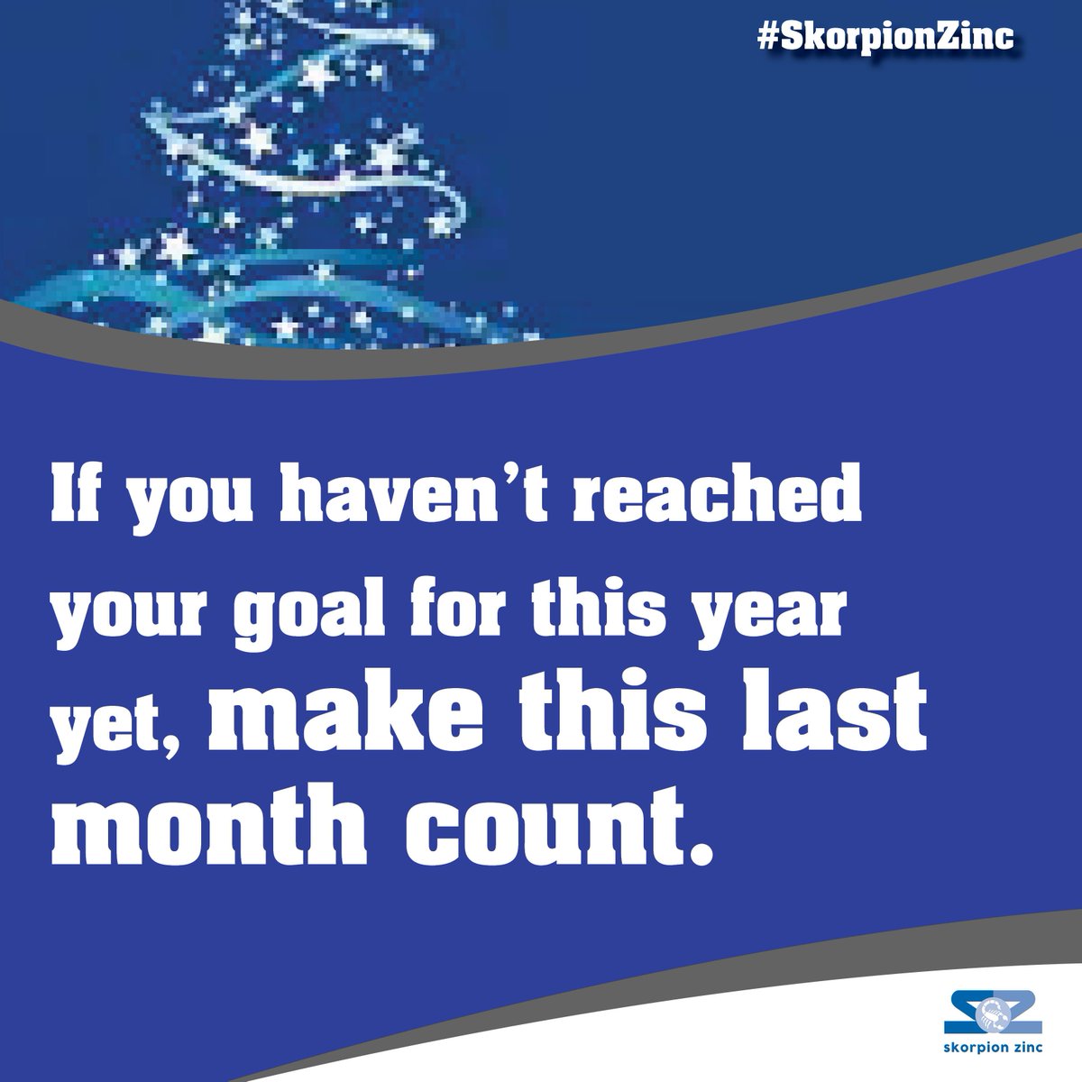 skorpionzinc's tweet image. It’s December, that means festive season is here and the year is almost over.
#MakeDecemberCount #SkorpionZinc