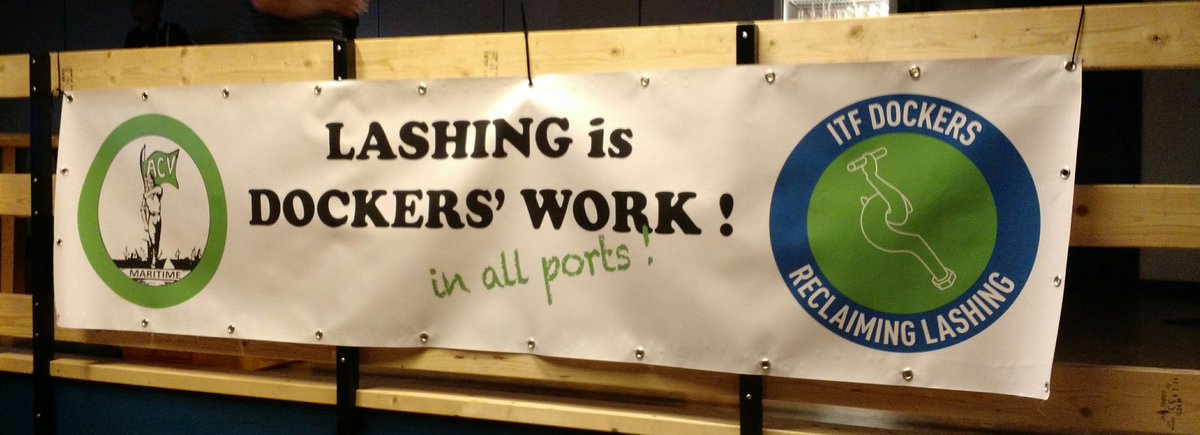 roos_christian's tweet image. Let's do this!
#LashingIsDockwork #LashingCampaign
Dockers' workshop at Aarhus 
@ETFDockers @ITFDockers @ITFglobalunion @ACV_Maritime
