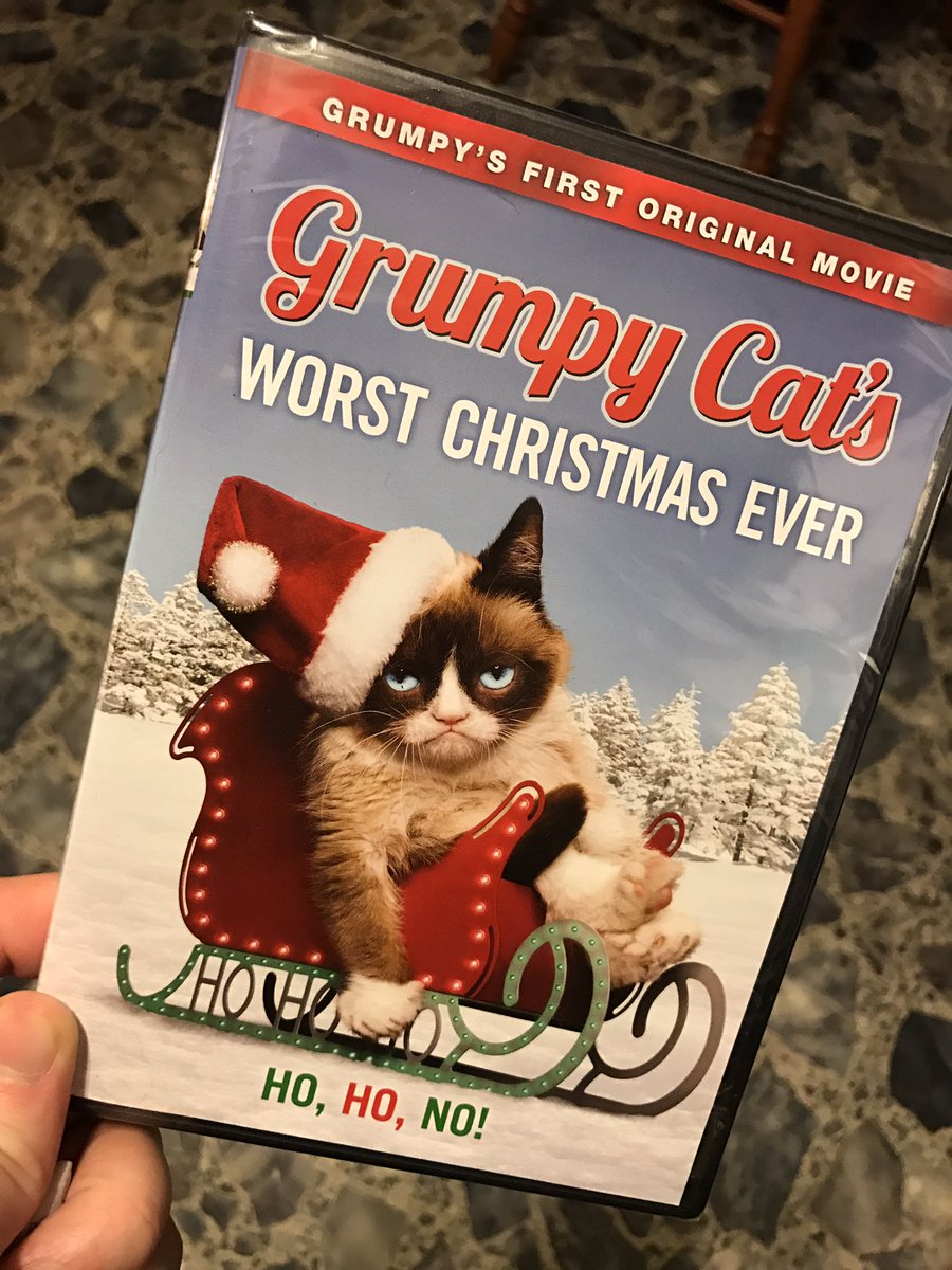 tweetmemichael's tweet photo. On a less serious, less emotional note now...
#grumpycat #grumpycatchristmas #christmasmovies https://t.co/MK4qgKRxY6