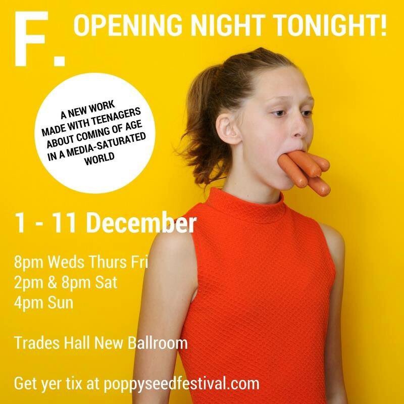 PoppySeedFest's tweet photo. Chookas to the team from F. which opens tonight! #PoppySeed2016 #watchrelatescape #riotstage https://t.co/UjeG0EW1rj