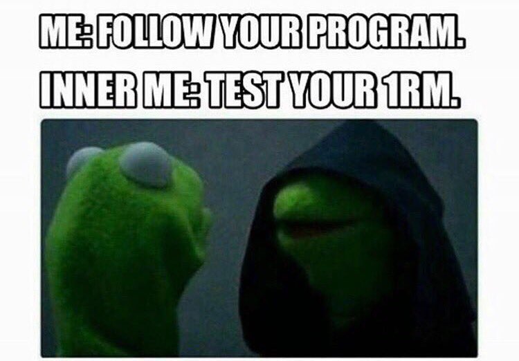 CoachLunsford's tweet photo. When I say 3 x 5 @ 65-75-85% and look over and seniors are maxing out 😡 #followtheprogram #trustyourcoach https://t.co/mUBLp3XiTt