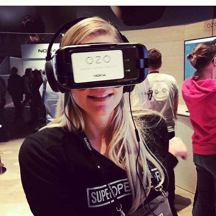 Getting dizzy testing all available vr headsets at #Slush #superoperatorHQ