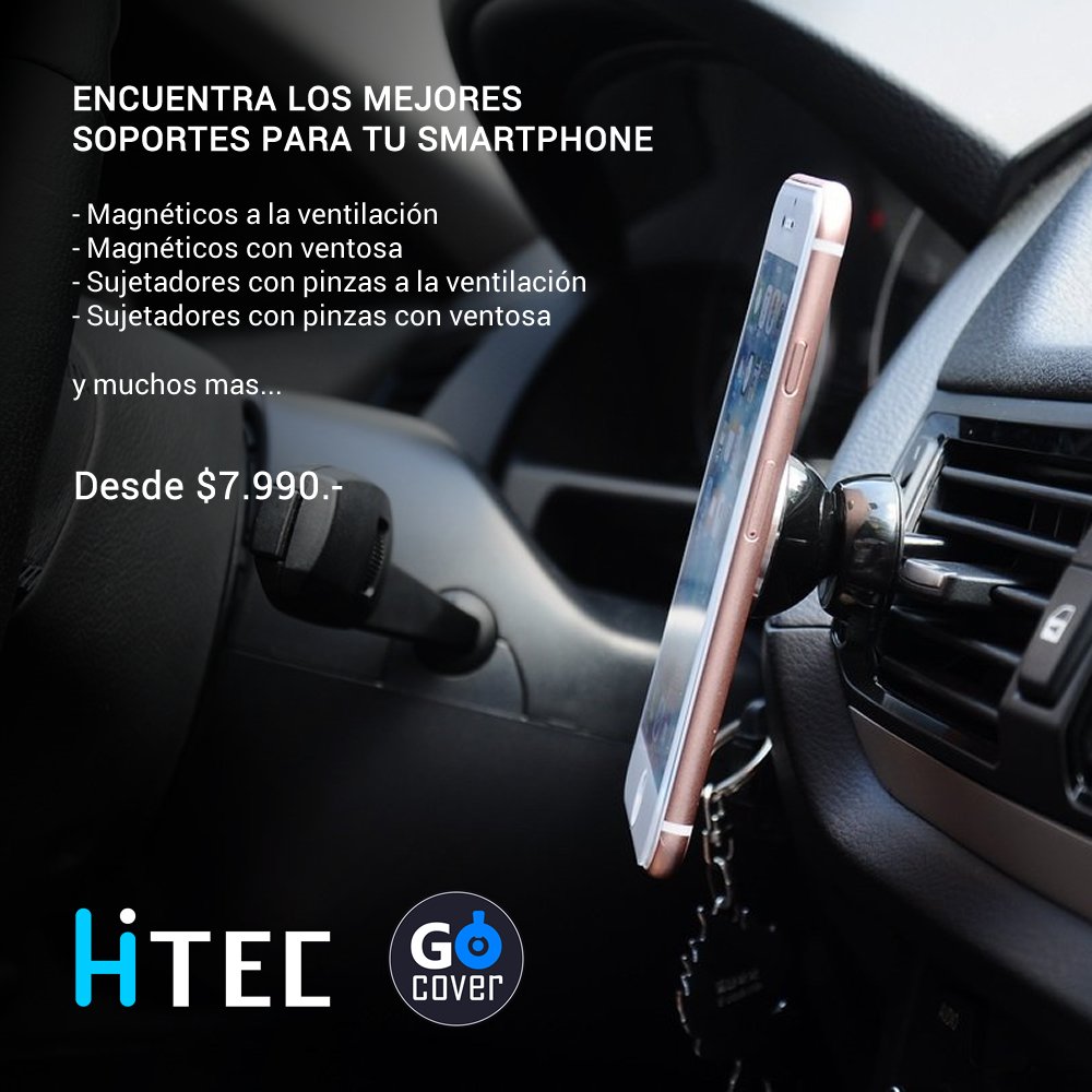 Hitecchile's tweet photo. ENCUENTRA EL SOPORTE PARA TU TELEFONO
#holder #case #car #samsung #apple #iphone #Moto #Lenovo #Lg #Huawei #Soporte #vehiculo #viña #chile https://t.co/aAETsTp0G1