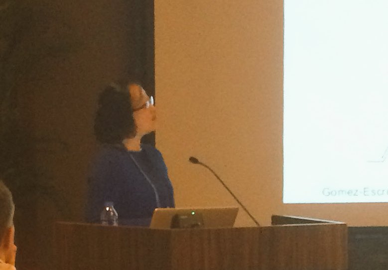 vdlorenzo_CNB's tweet photo. #cshlsynbio Eriko Takano (Manchester) proposes 'awakening' of sleeping pathways of Actinomycetes to create new antibiotics & value chemicals https://t.co/wcPSxr7rhi