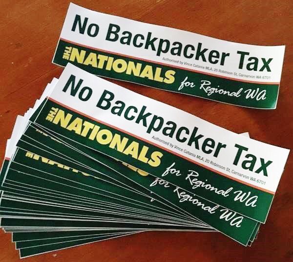 Onya <a href="/Barnaby_Joyce/">Barnaby Joyce</a> #backpackertax