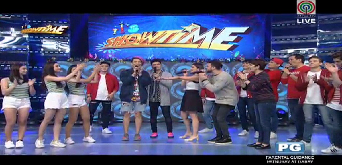 itsShowtimeOFC's tweet photo. Congratulations "The Unkabogable Phenomenal Box-Office Star" VICE GANDA! CONGRATULATIONS TEAM TSPG! 75 MILLION.

#TSPG2ndMegablockbusterDay https://t.co/oftpOLZ5vH