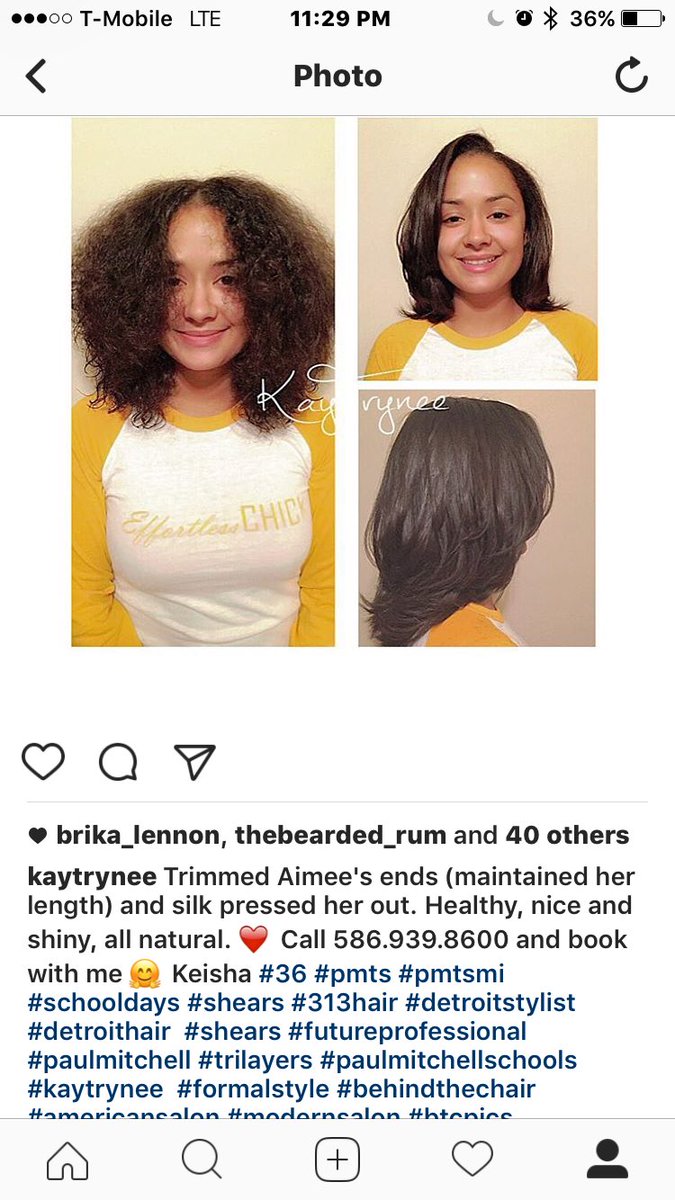 kaytrynee_'s tweet photo. #PaulMitchell #behindthechair #americansalon #pmtsmi #detroitstylist #detroithair #modernsalon #silkpress #naturalhair #hairstylist #hair https://t.co/5nGUGBKluO