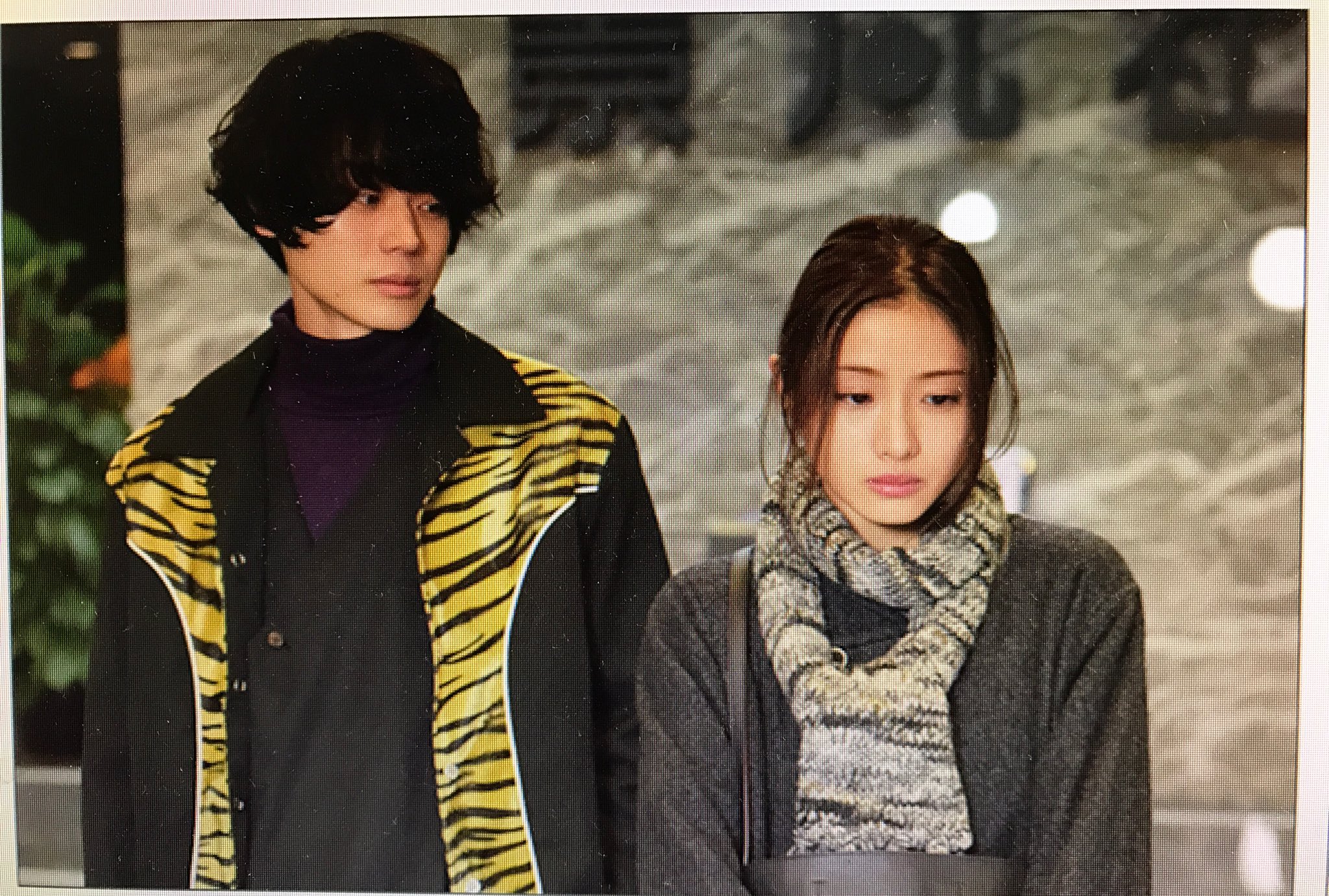 菅田将暉着用Cream soda レオパードウエスタンジャケット