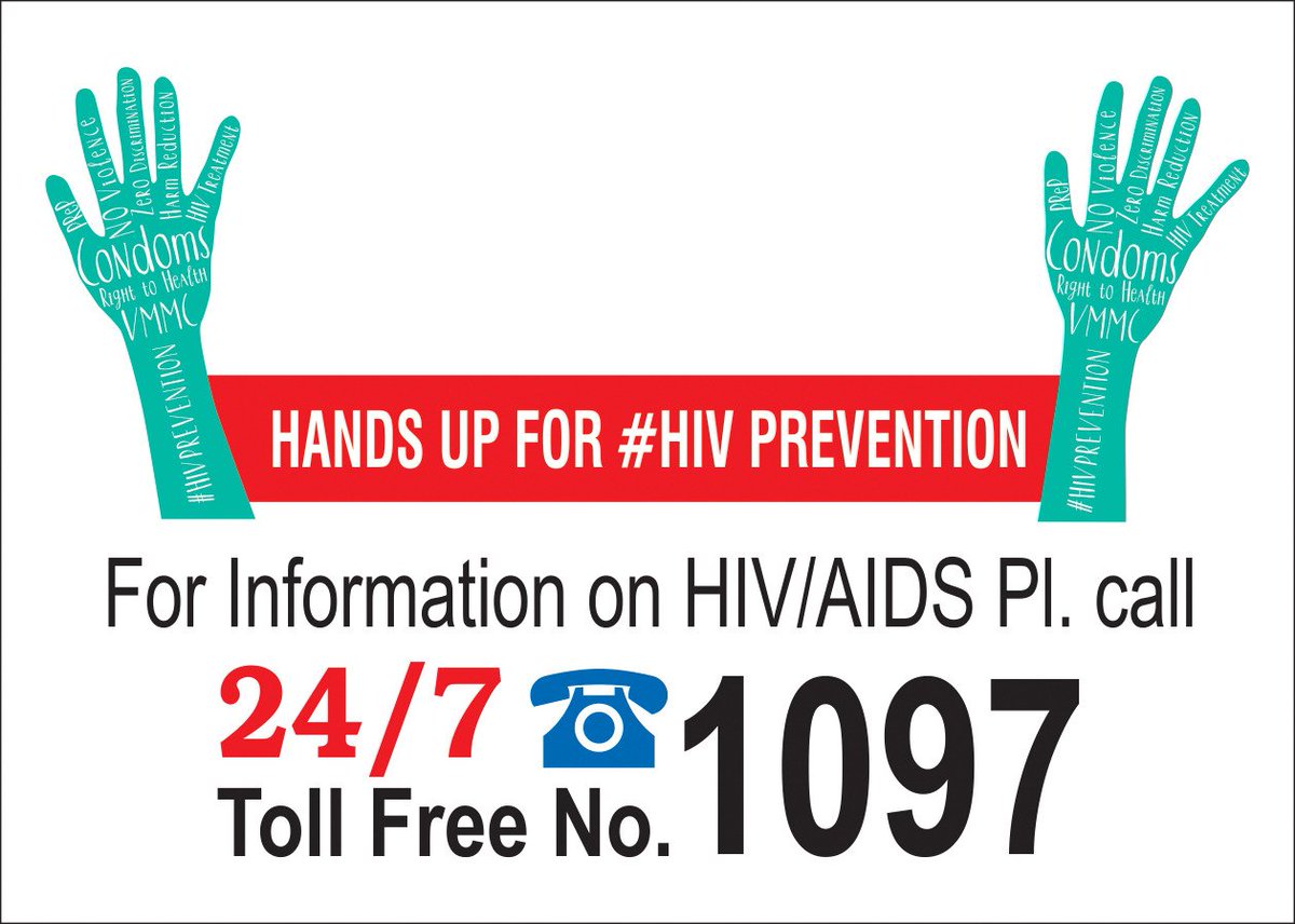 We are there to help HIV is manageable and preventable. Call us at our Toll-Free No: 1097 #FightAIDSnotPeople