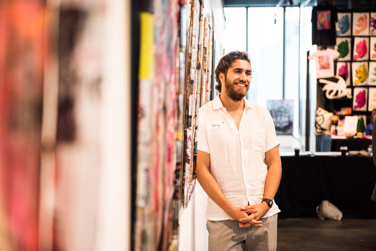 Join us in #Congratulating and #Welcoming our new #HOST of #CMHK, George Derisley! Let's show him some #love and #support! #CreativeMornings