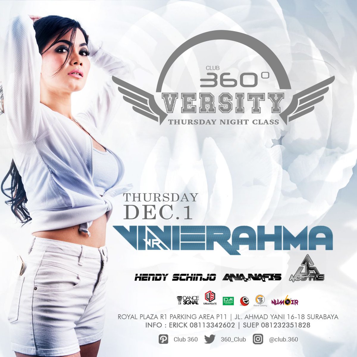 RaveColony's tweet photo. we will do #Mannequin challenge at
#360Versity with @DJVivieRahma at @360_Club TONIGHT Dec.1.2016 !!
Come and be part of the challenge ! https://t.co/RNdYvDR2Wq