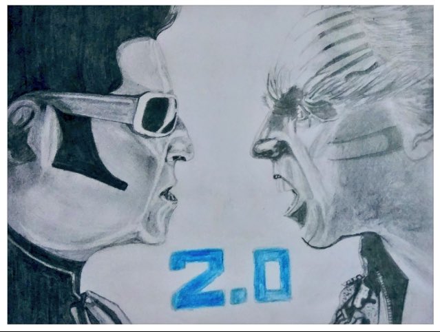 SSMusicTweet's tweet photo. A fan art for @superstarrajini @akshaykumar #2Point0 #2Point0Firstlook !! https://t.co/A8Agd3cHPS