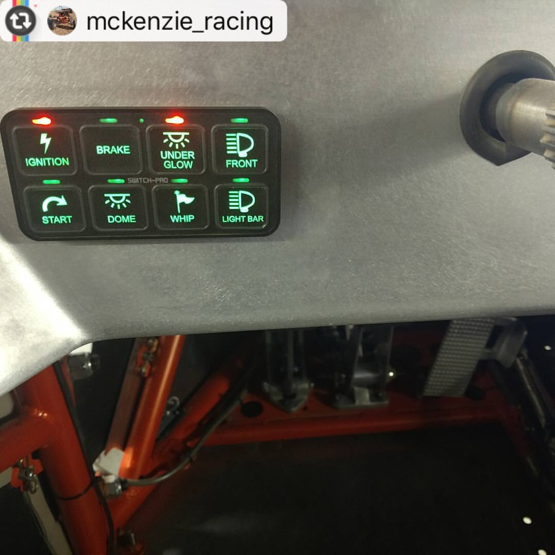 switch_pros's tweet image. So fresh and so clean👌🏽😎 #switchpros #sp8100 #mckenzieracing