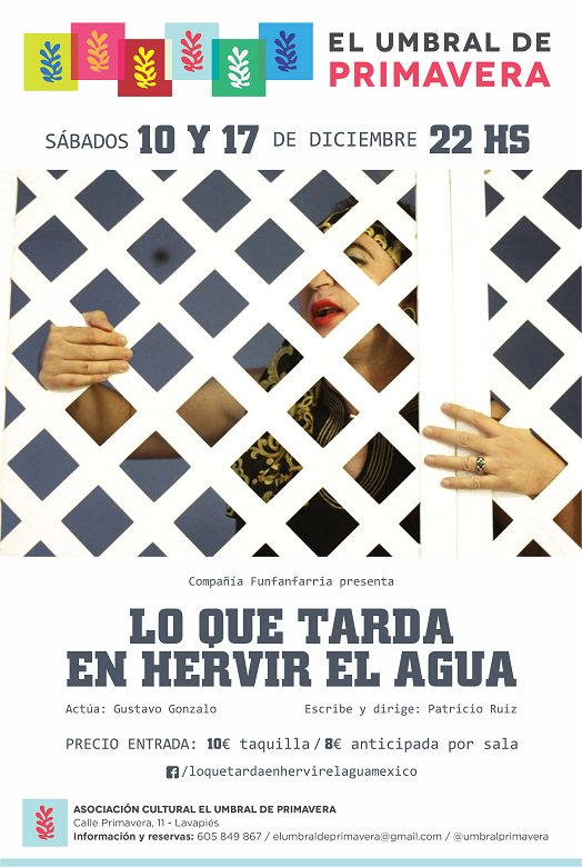 Funfanfarria's tweet photo. @TopCultural alguna forma de contacto para enviarte información sobre "Lo que tarda en hervir el agua". saludos https://t.co/Hd08ZzefuR