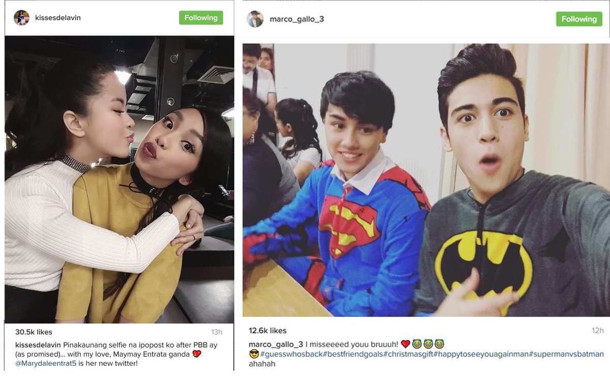 blessedmayward's tweet photo. KissMarc posted on the same day and with their bestfriends!

KissMay and MarWard is real ;D

MAYWARD HuweBESTInOurHearts @PBBabscbn @ABSCBN https://t.co/pVYOwTts2G