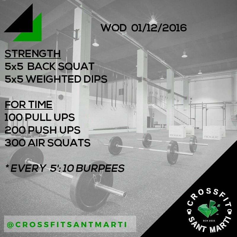 CrossFitSantMti's tweet photo. Dijous. Etiqueta els teus amics !!! https://t.co/3iGKzjn7l0