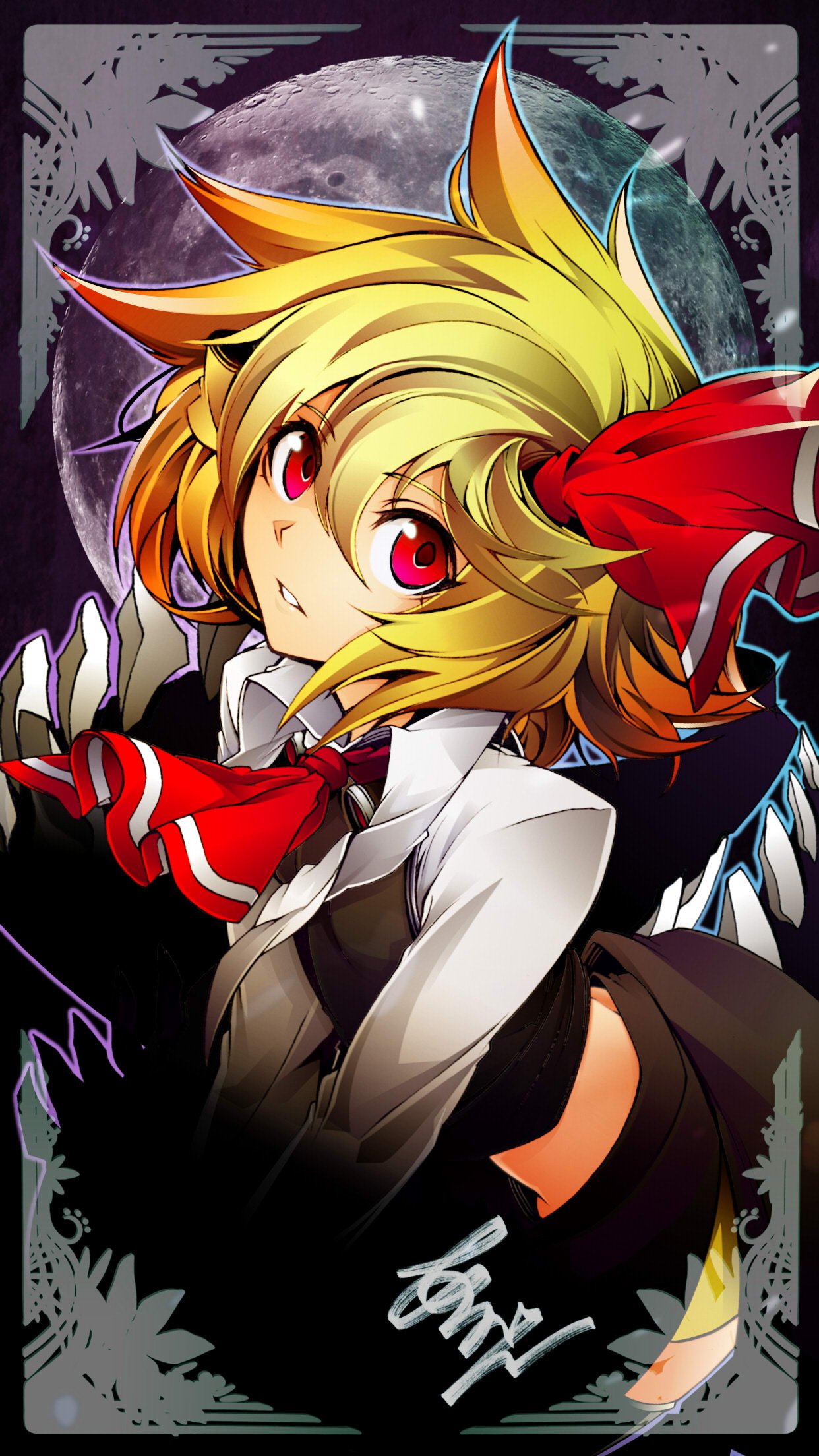ありかん 漫画版 なぜ僕 連載 東方プロジェクト クリエイターサーチ様にて スマートフォン用の壁紙イラスト 衣装アレンジ ルーミア を描かせて頂きました 何卒 宜しくお願い致します ワ T Co Ob19jgiifa T Co 8luxc7fnjy Twitter