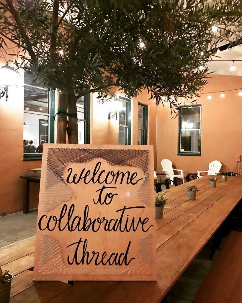 We made some magic at @monikergeneral via @collaborativethread tonight! ✨❤️ love that spac… ift.tt/2gIDdsT